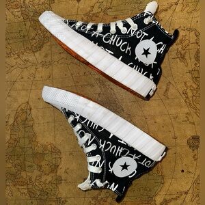 COPY - Size 5 US 37.5 EU- Converse Chuck 70 High UNT1TL3D - Black